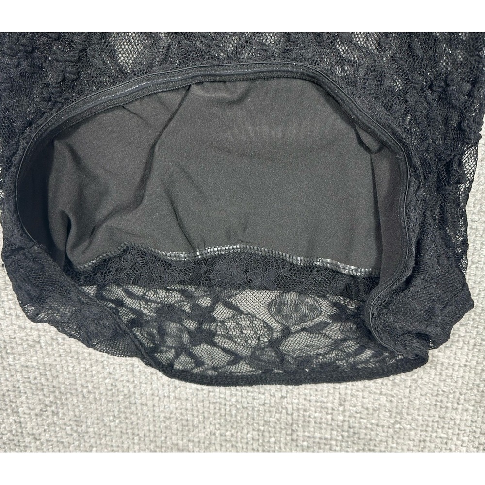 Lace Maxi Dress Womens XS/S Sheer‎ Fairy Whimsigoth Rave Festival Strapless Read - Picture 6 of 7